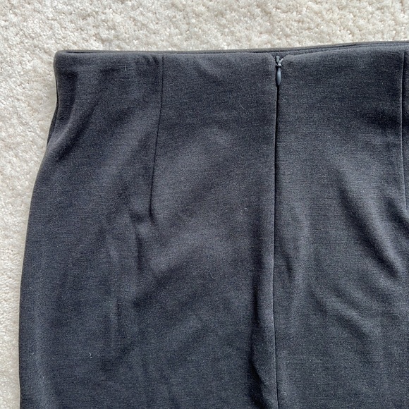 Philosophy Dark Gray Stretch Pencil Skirt - Picture 3 of 12